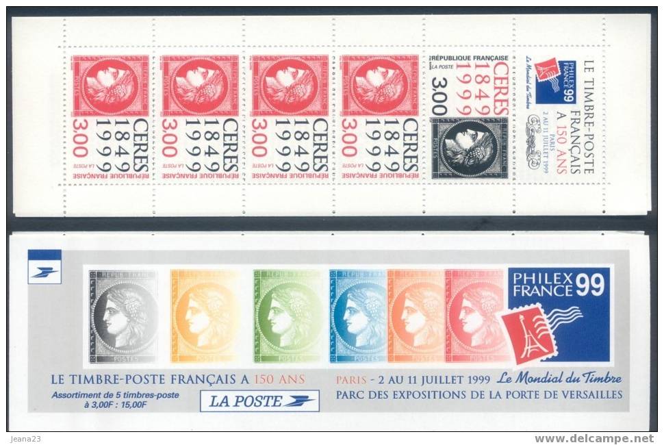 B.-C. 3213  150 Ans Du Premier Timbre Français  Neuf **  Non Plié  1999  SP - Commemoratives