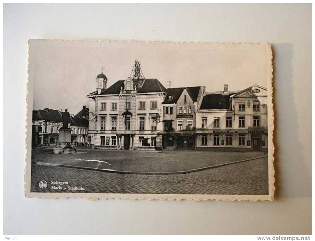 Sottegem - Markt -Stadhuis - Katholieke Kring    F   D39837 - Zottegem