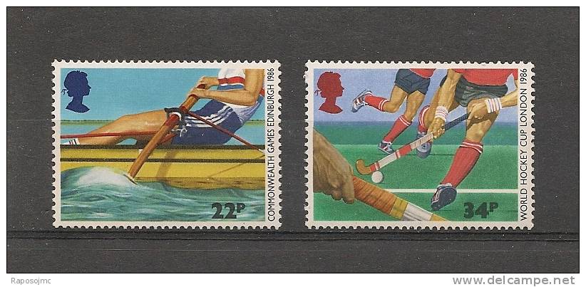 Gran Bretaña 1986, Sports - Deportes. - Neufs