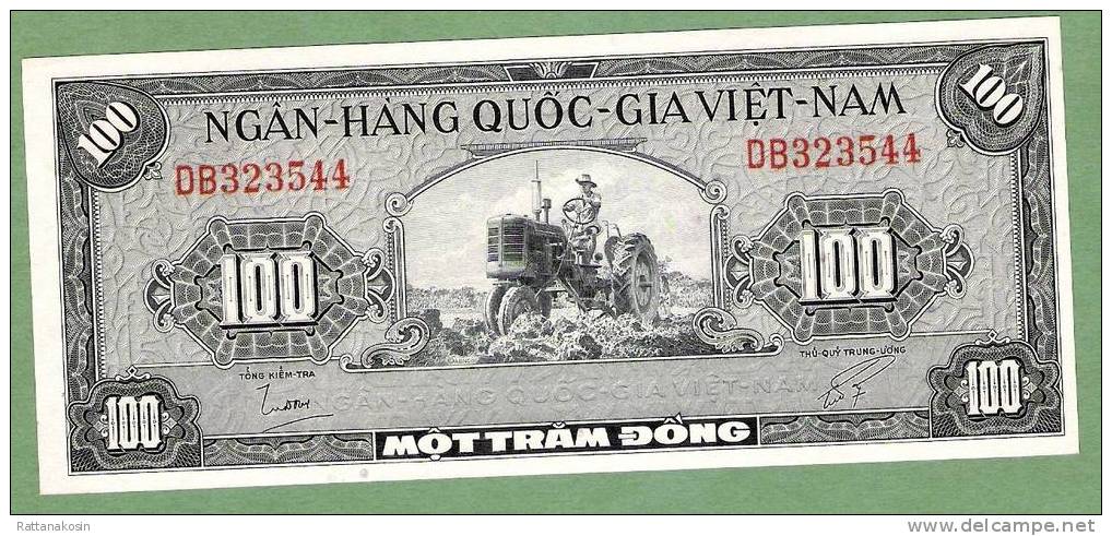 VIETNAM P8a     100     DONG      1956      UNC. - Vietnam