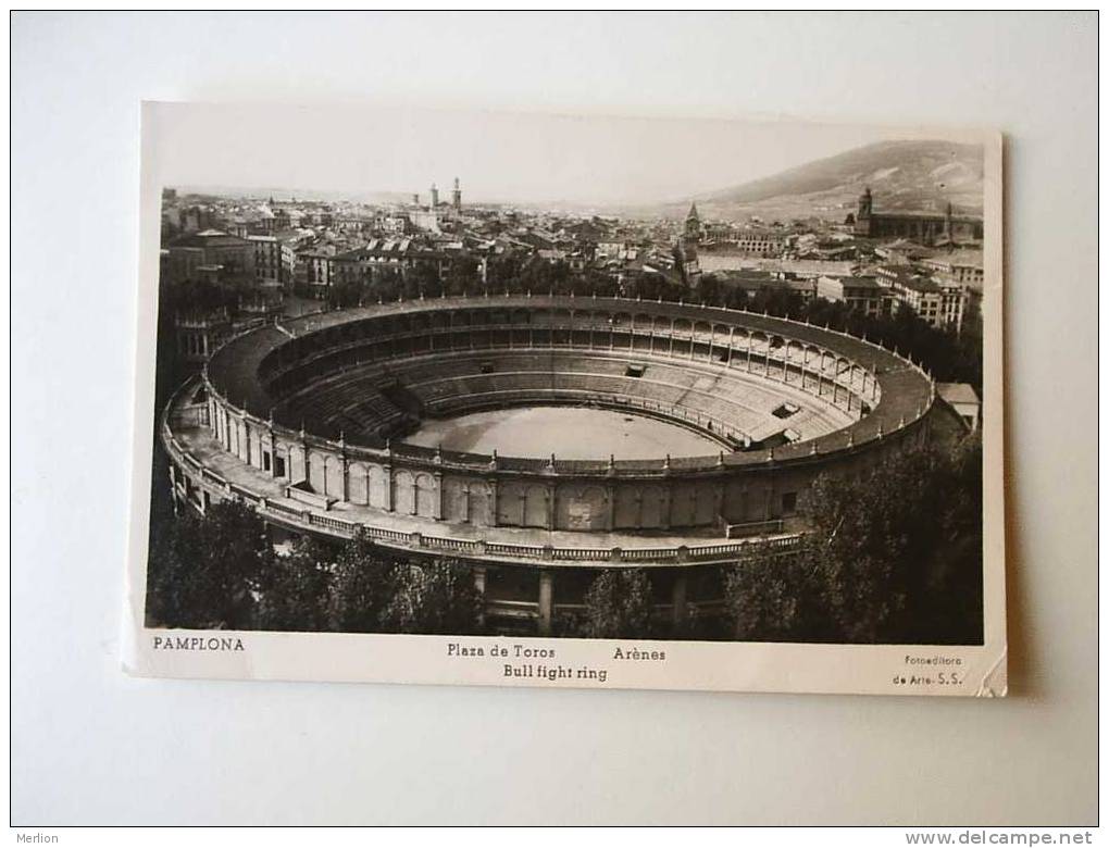 Pamplona  Navarra - Plaza De Toros   Cca 1940-50´s  F  -   D39850 - Navarra (Pamplona)