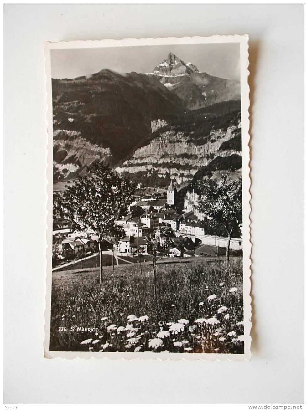 SAINT- Maurice - St Moritz - Valais    - Cca 1940-50´s     F  -   D39894 - Saint-Maurice