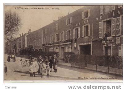 MONTBRISSON LE BOULEVARD CARNOT COTE DROIT - Montbrison