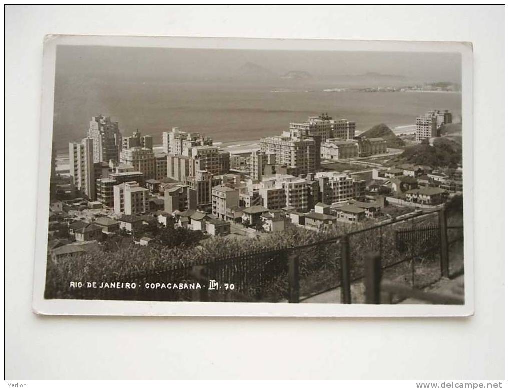 Brasil - Rio De Janeiro - Copacabana  Cca 1930´s     VF  -   D39942 - Copacabana