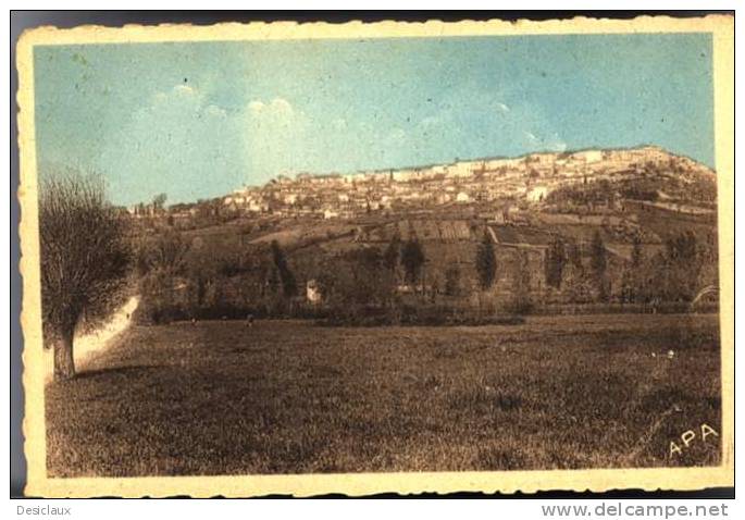 Lot N° 5.   LAUZERTE.  Vue Panoramique. - Lauzerte