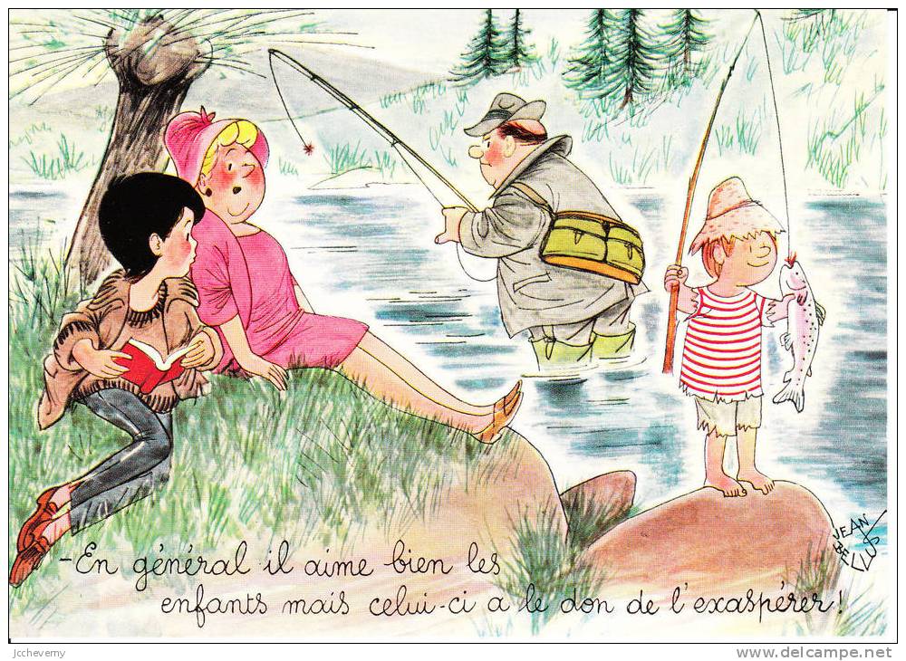 BELLUS N° 79 Aux éditions D'art Yvon - Fishing