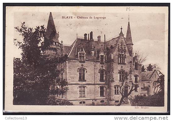 GIRONDE - Blaye - Château De Lagrange - Blaye