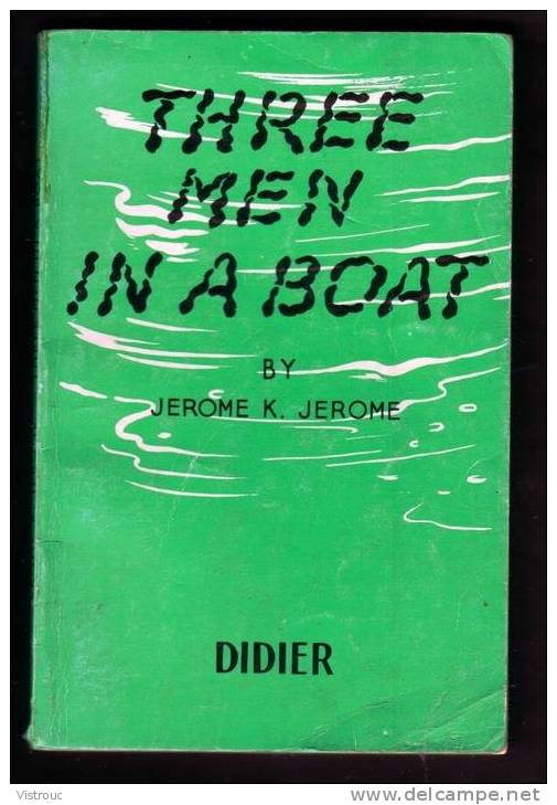 "Three Men In A Boat", By Jerome K. Jerome - Classiques