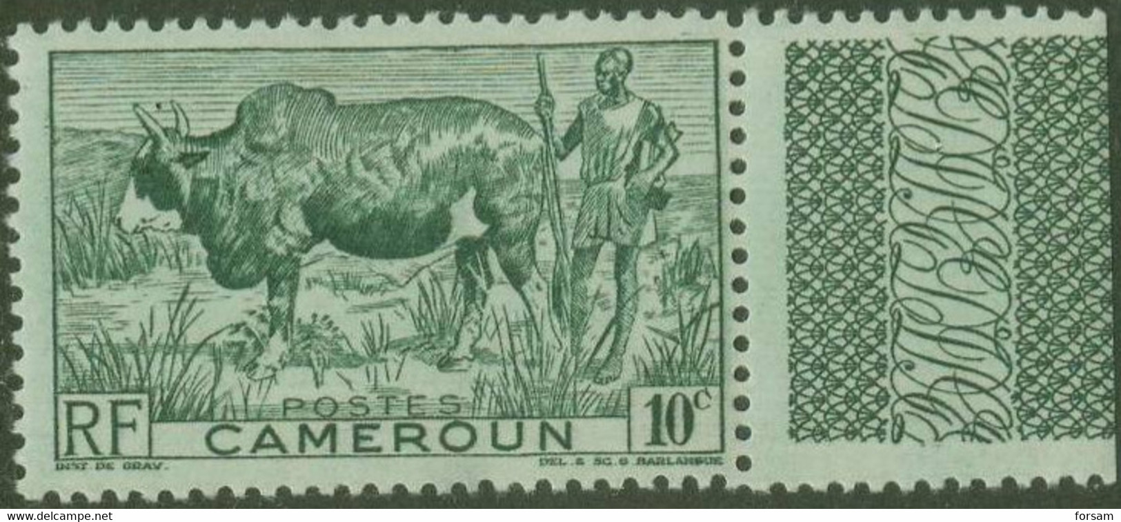 CAMEROON..1946..Michel #  270...MLH. - Unused Stamps