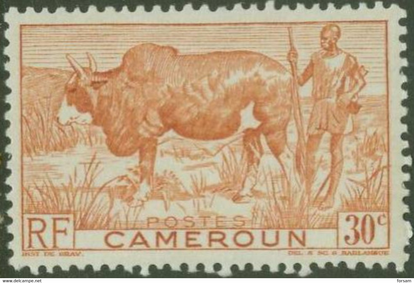 CAMEROON..1946..Michel #  271...MLH. - Unused Stamps