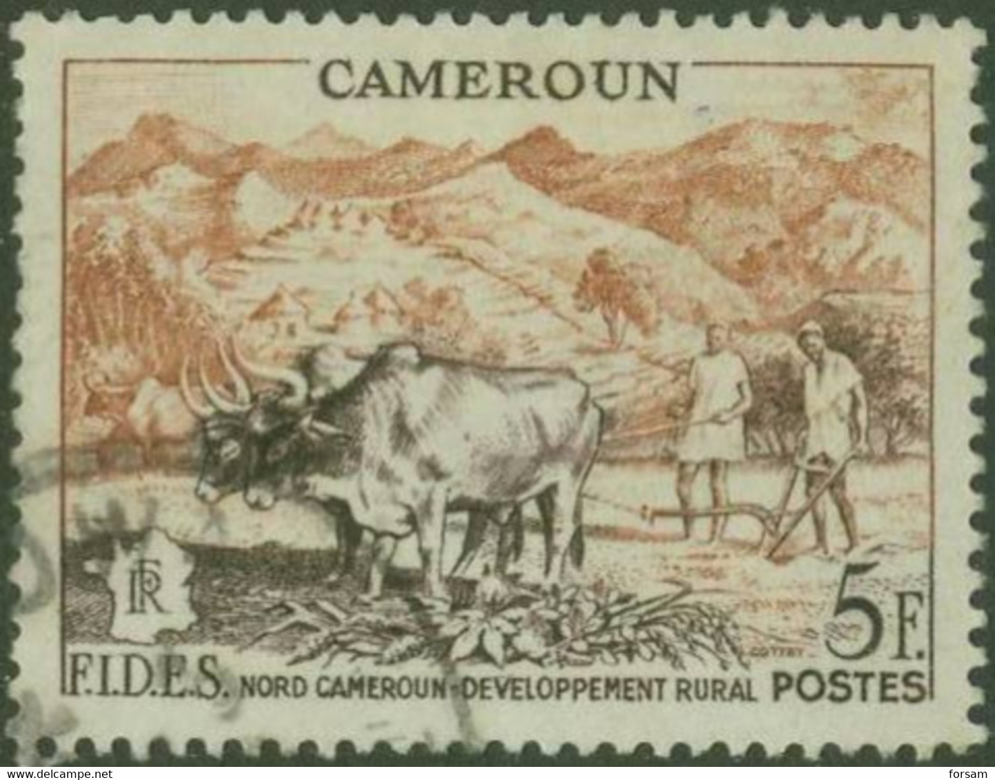 CAMEROON..1954..Michel # 312...used. - Used Stamps