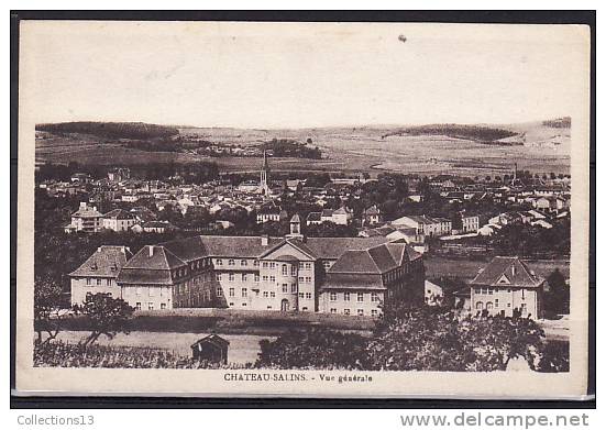 MOSELLE - Chateau Salins - Vue Générale - Chateau Salins