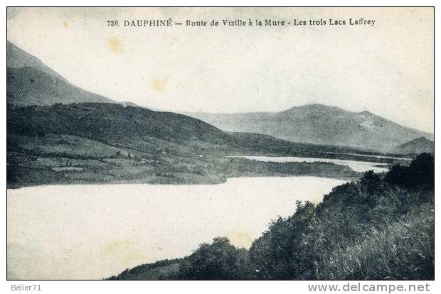 38 / Laffrey. Les Trois Lacs. Route De Vizille à La Mure - Laffrey