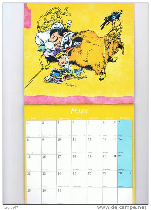 CALENDRIER GASTON LAGAFFE 2004 - Groot Formaat: 2001-...