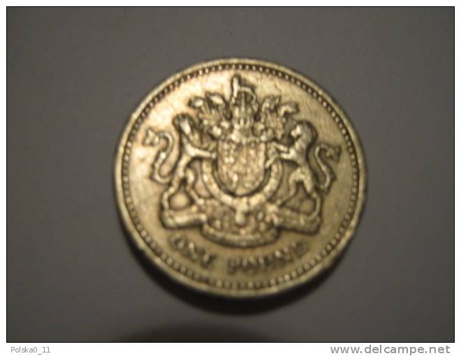 MONAIE  PIECE  ANGLETERRE - 1 Pound