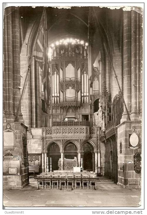 Les Orgues De La Cathédrale De Chester.Organ. - Musique Et Musiciens
