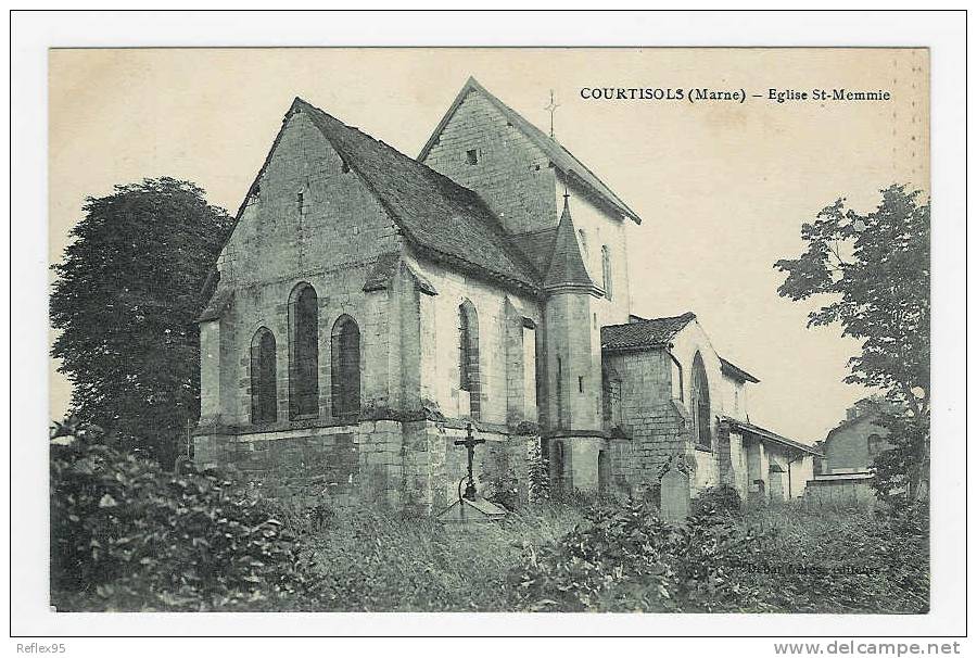 COURTISOLS - Eglise St.Memmie - Courtisols