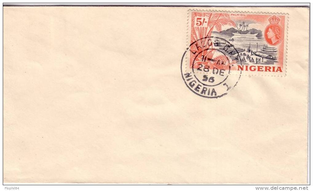 NIGERIA-LAGOS 28-12-1956 - Nigeria (...-1960)