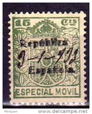 Especial Movil 15 Cts Republica - Revenue Stamps