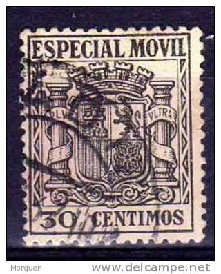 Especial Movil 30 Cts Republica Circulado Correos CADIZ - Revenue Stamps
