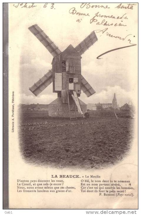 91 --- La Beauce --- Le Moulin - Moulins à Vent