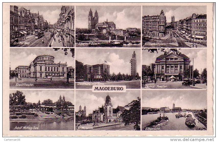 Allemagne - Magdeburg - (9 Vues) - Magdeburg