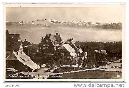 FELDBERG-SCHWARZWALD 1500 M ü  M. HOTEL FELDBERGGERHOF. - Feldberg