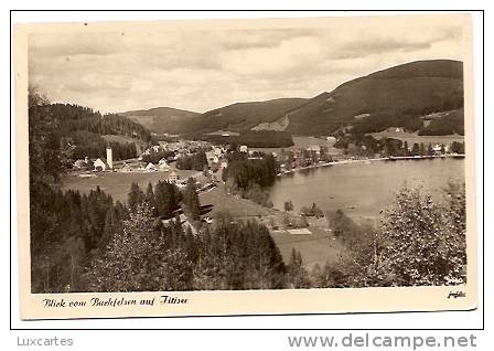 BLICK VOM BUCHFELSEN AUF TITISEE - Titisee-Neustadt