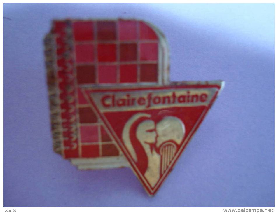 Pin's CAHIER CLAIREFONTAINE - Informatique