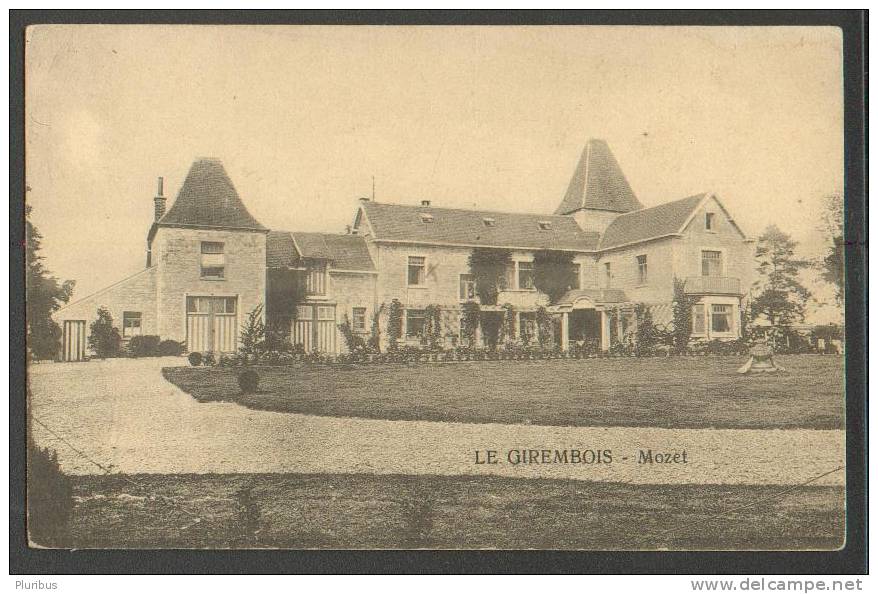 LE GIREMBOIS, MOZET, VINTAGE POSTCARD - Gesves