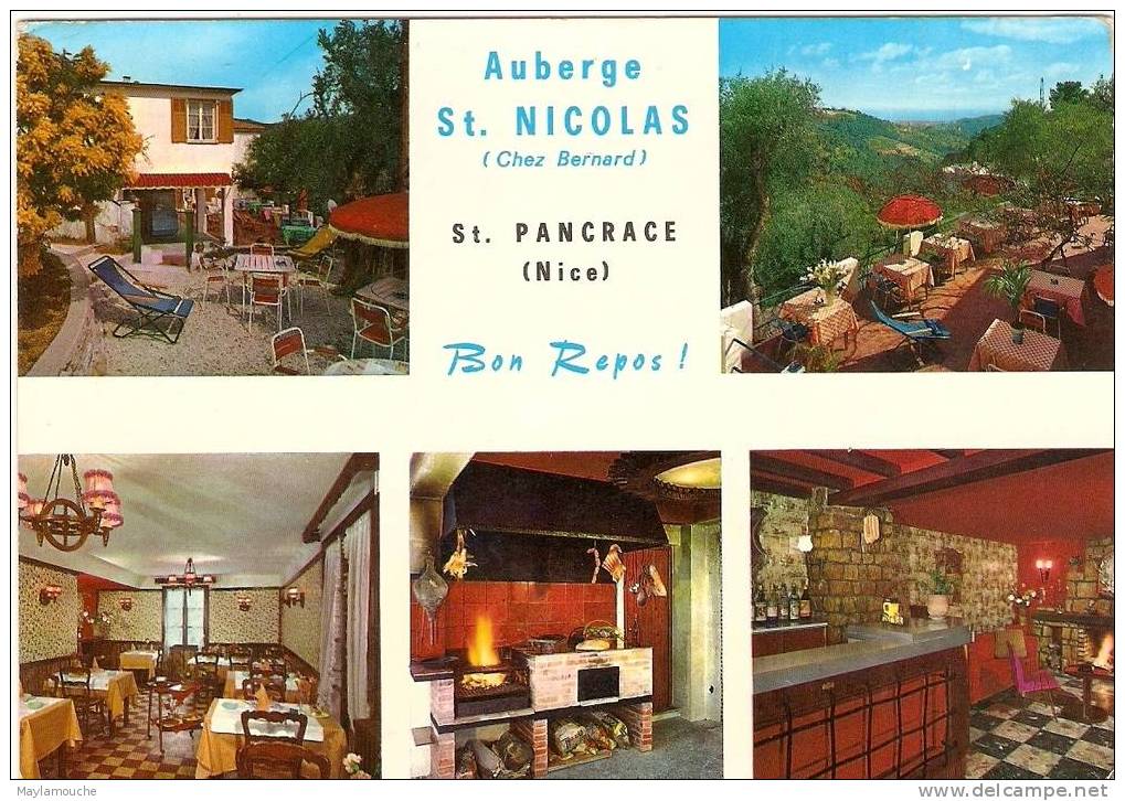 Auberge St Nicolas St Pancrace Nice - Cafés, Hôtels, Restaurants