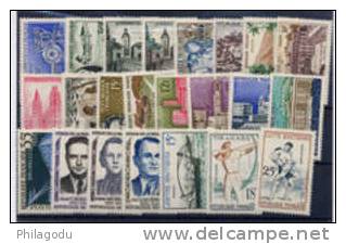 France   Période 1957 / 58 ++  Lot De Dépareillés Neufs**  Cote 27,30 - Unused Stamps