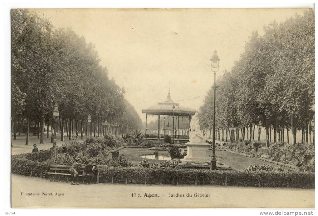 AGEN. - Jardins Du Gravier. - Agen