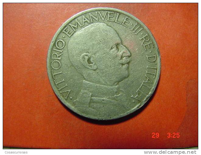 4273  ITALIA ITALY 2 LIRE  BVONO      AÑOS / YEARS  1924  B - 1900-1946 : Vittorio Emanuele III & Umberto II