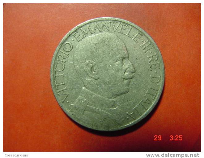 4275  ITALIA ITALY 2 LIRE  BVONO      AÑOS / YEARS  1924  B+ - 1900-1946 : Victor Emmanuel III & Umberto II