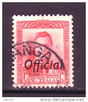 New Zealand  Official  O 73  (o)  1938 Issue - Officials