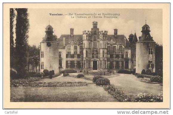 VORSELAAR- KASTEEL VOORZICHT EN HOOFDINGANG- CHATEAU - Vorselaar