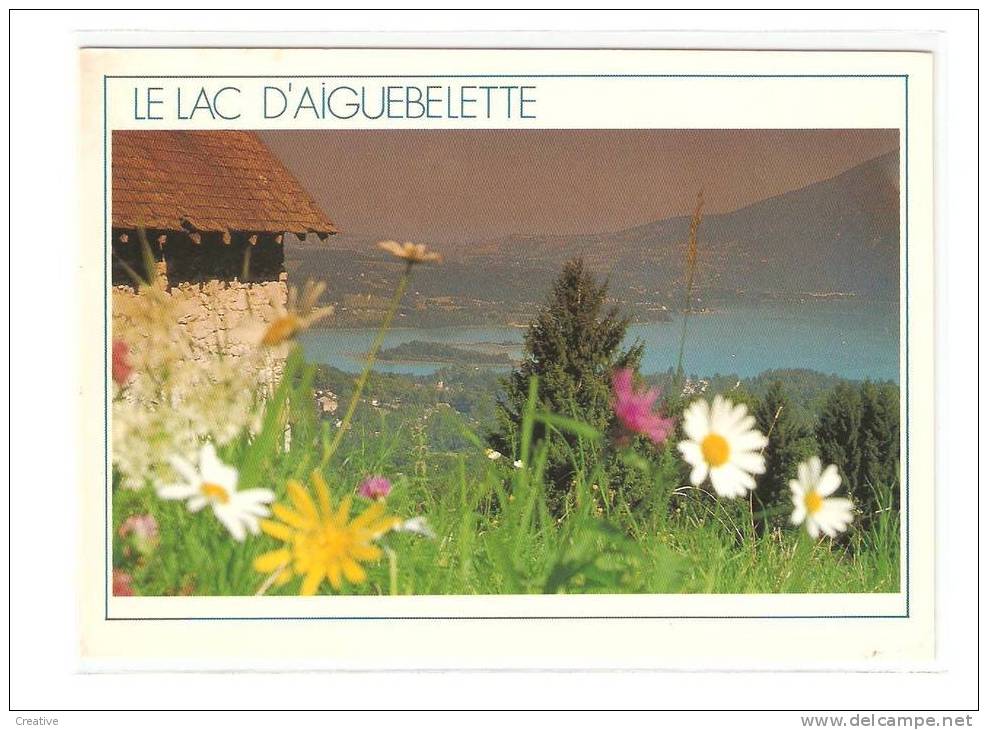 Le Lac D'Aiguebelette.SAVOIE (voir Scan) - Aiguebelle