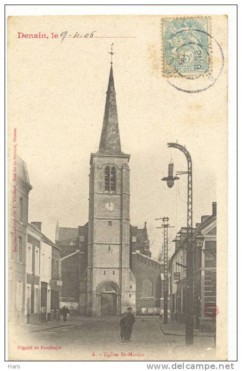 DENAIN - Eglise St-Martin  (1323) - Denain