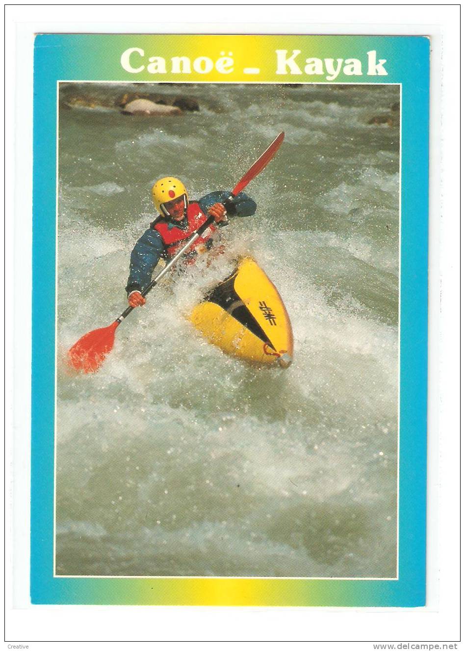 Canoë-Kayak Dans Les ALPES. FRANCE - Aviron