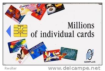 @+ Carte à Puce Gemplus - Millions Of Individual Cards - Cartes De Salon Et Démonstration