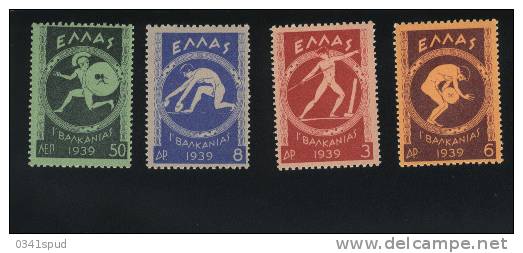 1939  Grece * Charniére  Sports  Athlétisme - Altri & Non Classificati