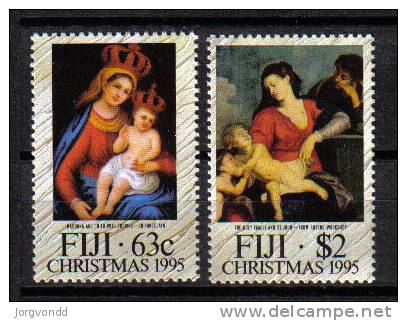 Fidschi-1995-Mi.754+756(Weihnachten)-postfrisch - Fidji (1970-...)
