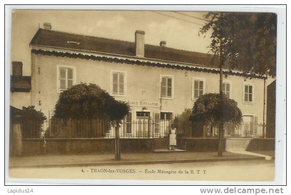 G 594 / CPA   THAON LES VOSGES    (88)      ECOLE MENAGERE DE LA B. T T. - Thaon Les Vosges