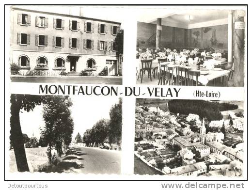 MONTFAUCON DU ( EN ) VELAY Haute Loire Multivue - Montfaucon En Velay