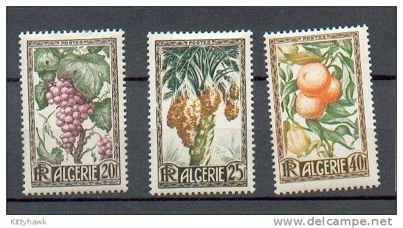 ALG 322 - YT 279 à 281 * - Charnières Complètes - Unused Stamps