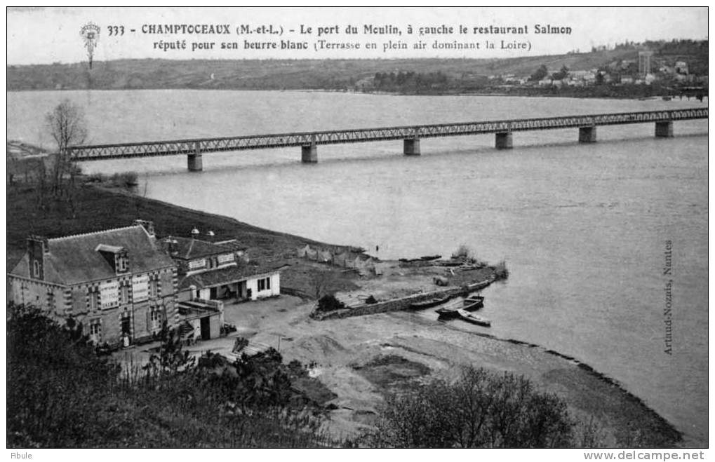 (49) CHAMTOCEAUX Le Port Du Moulin - Champtoceaux