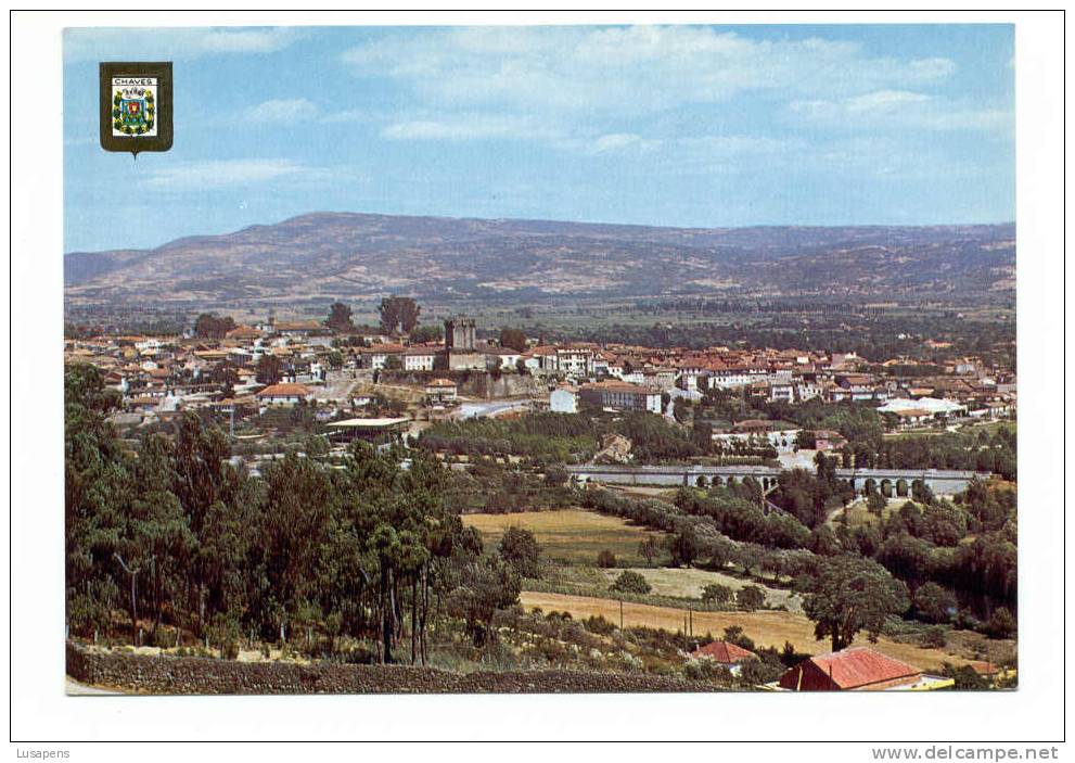 Portugal Cor 3113 – CHAVES - VISTA GERAL - - Vila Real