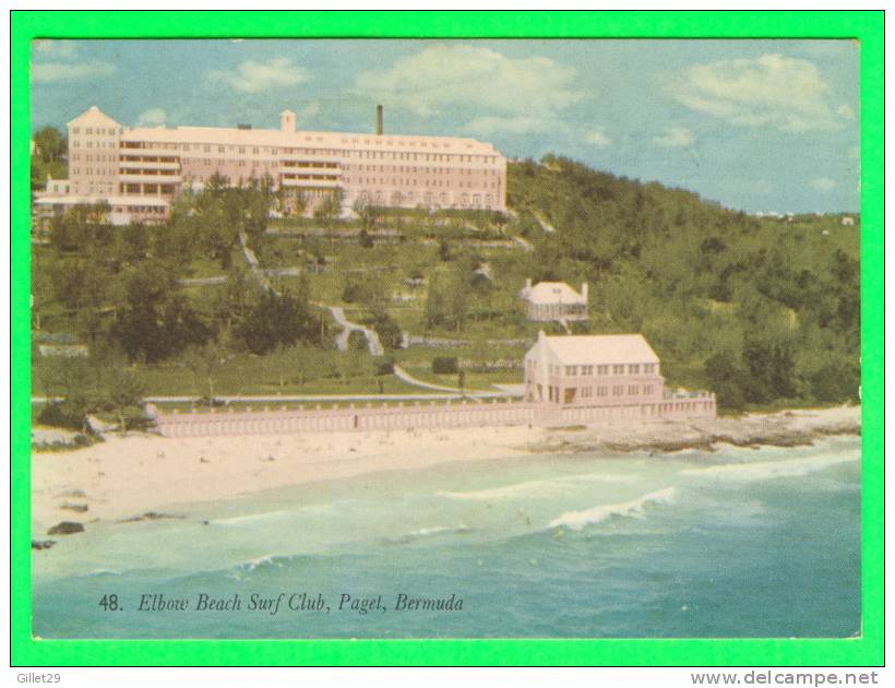 BERMUDES - ELBOW BEACH SURF CLUB, PAGET - A.J. GORHAM LTD - - Bermuda