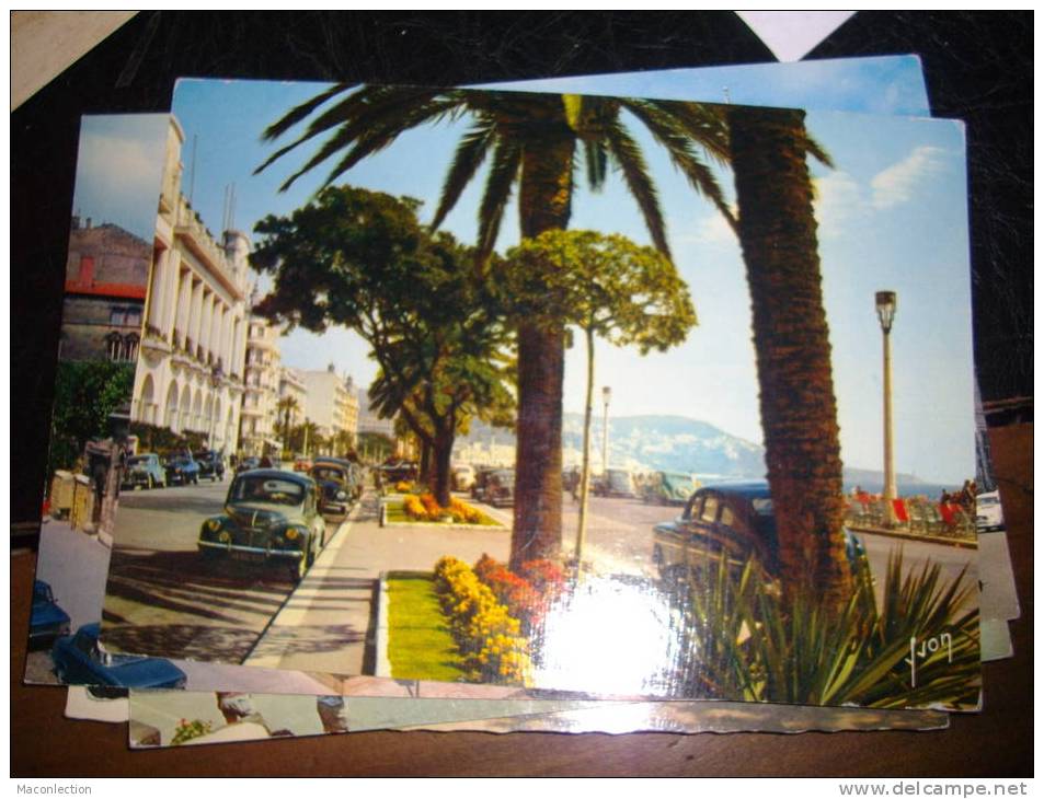 Nice Renault 4cv  Promenade Des Anglais - Cafés, Hôtels, Restaurants